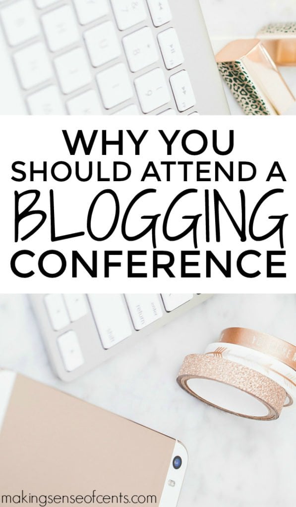 If you're thinking about attending a conference, I recommend you give it a shot, especially if you want to take your blog more seriously, professionally, and/or possibly even blog full-time. If you're blogging full-time, then definitely attend blog conferences as they can help you grow even further!