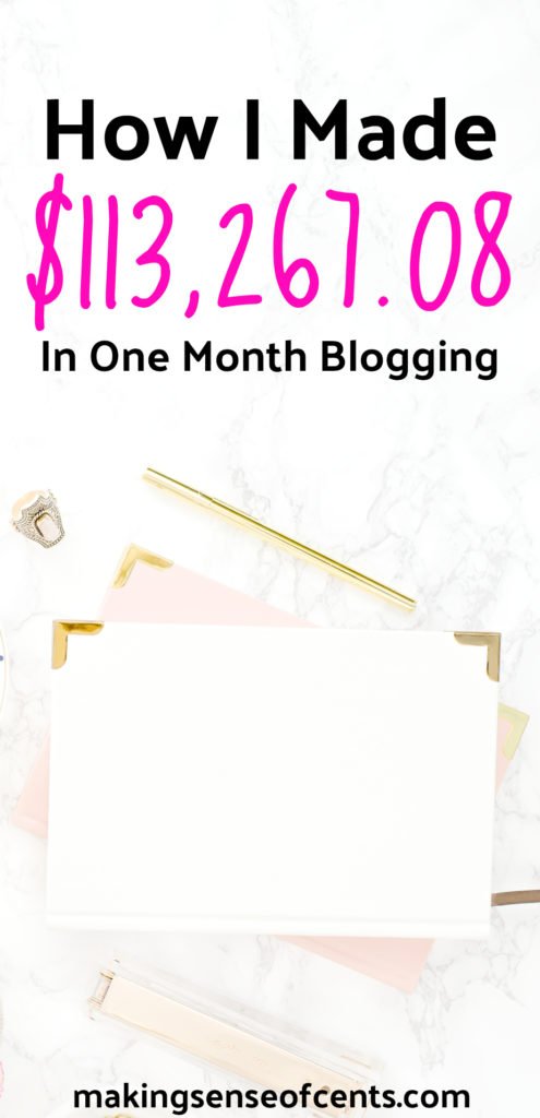 Here's how this blogger made over $100,000 just in one month blogging. Check out her blogging income report and learn how to start a blog today!