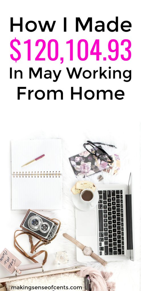 Here's how Michelle made over $120,000 online, all while working from home and traveling! She shares her blogging tips in this monthly income report.