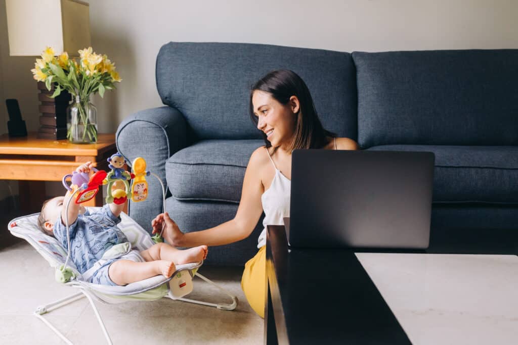 Wondering how to make money on maternity leave? Here are real ways to make extra money right now if you're pregnant or if you have a newborn.