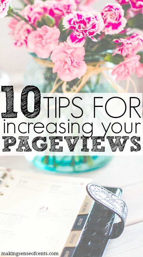 Tips For Increasing Your Blog's Pageviews