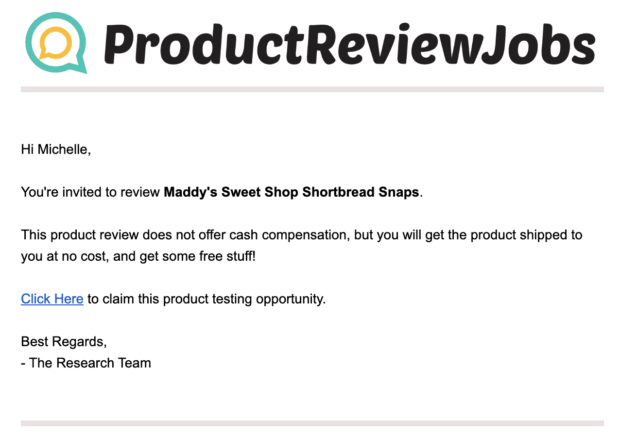 Product Review Jobs review