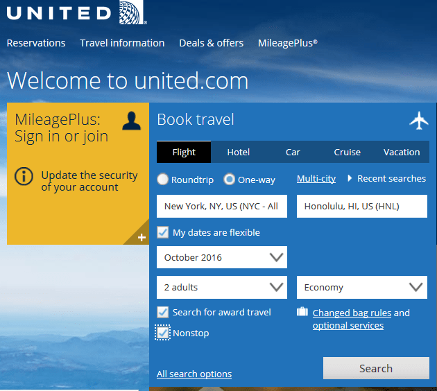 United Homepage