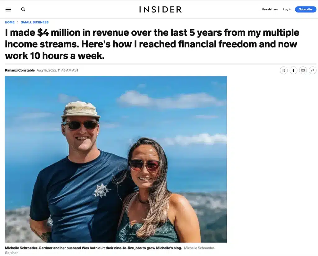 How I reached financial freedom and work 10 hours a week